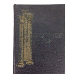 Vintage 1962 Durham High School Yearbook Messenger North Carolina Annual